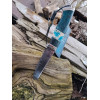 АКУЛА авторський ніж ручної роботи AlexKnifemaker, сталь CPM REX 121, 67 HRC, купити замовити в Україні